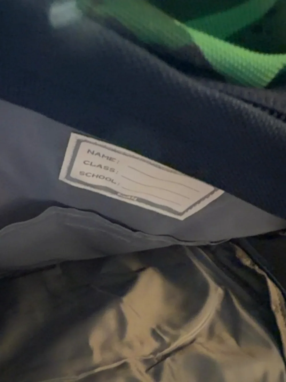 Sawkig Dino Camo Backpack Green Blue Canvas